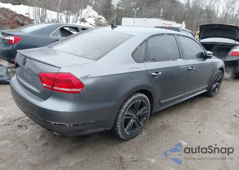 2013 Volkswagen Passat 3.6L V6 Sel Premium from USA, damaged, VIN 1VWCM7A36DC079484